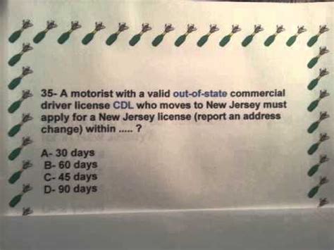 how hard it the new jersey permit test|new jersey knowledge test practice.